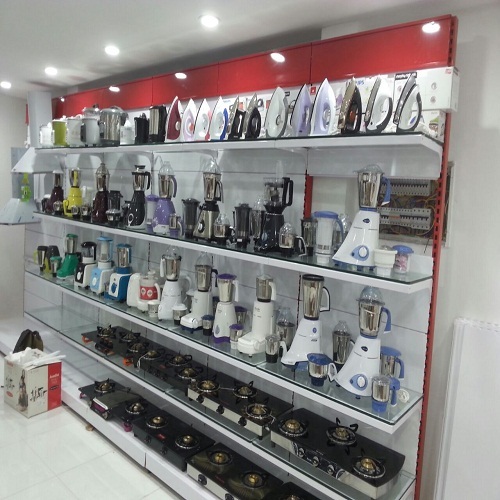 Maximizing Store Space Using Home Appliance Shop Racks in Chennai